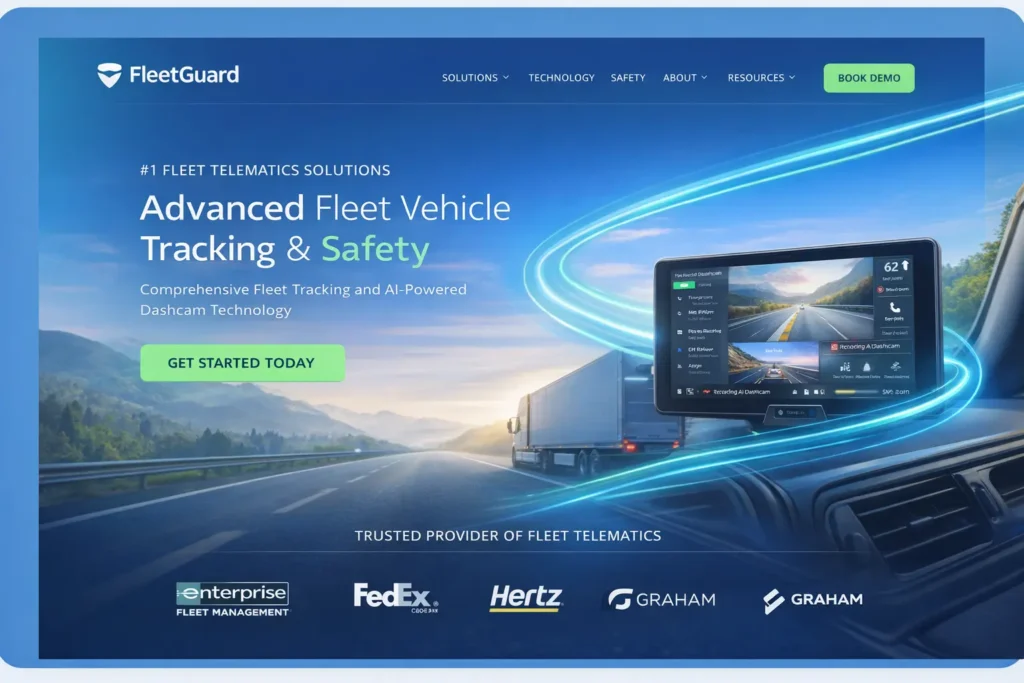 technical product website